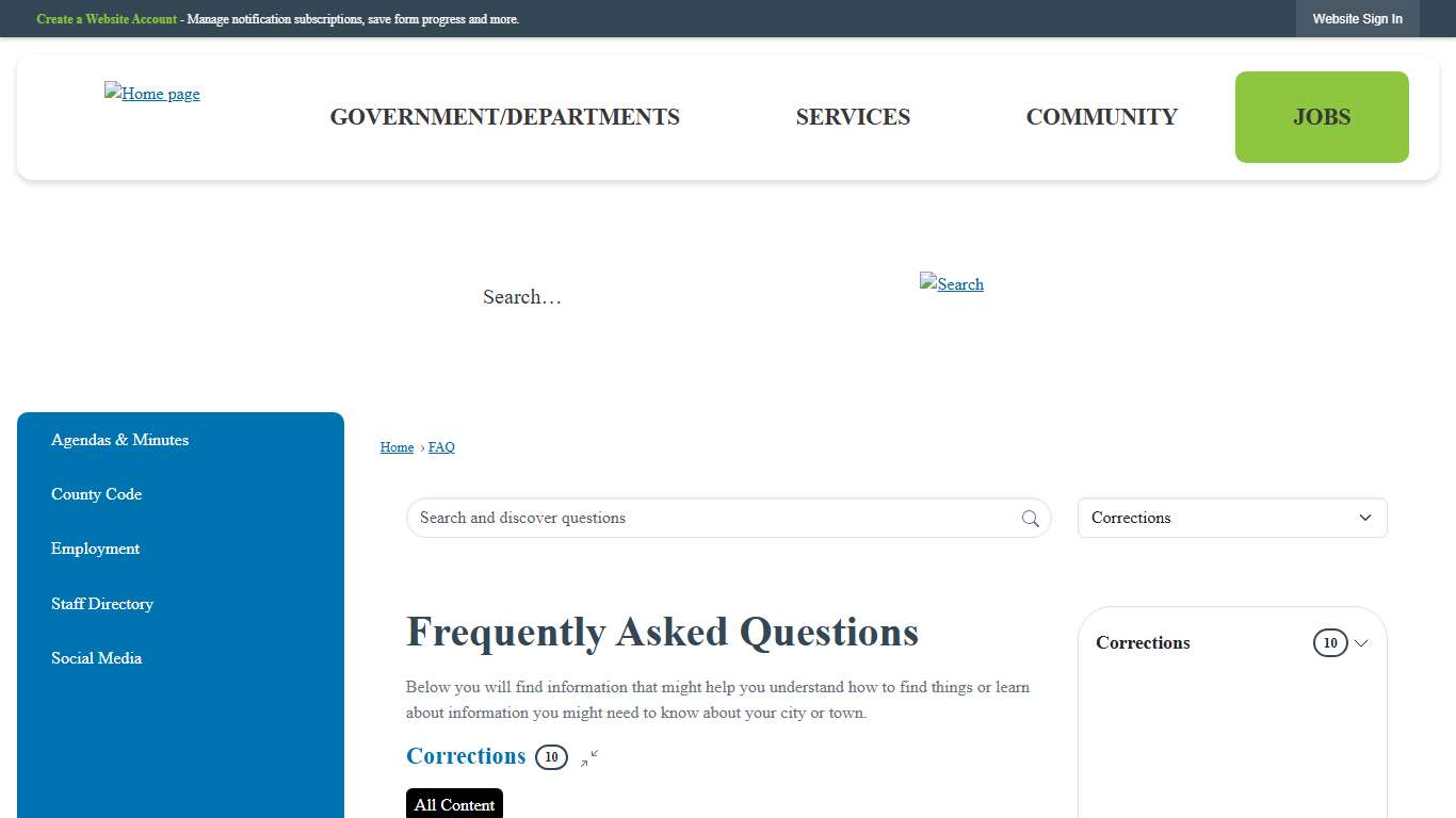 Frequently Asked Questions - CivicPlus.CMS.FAQ